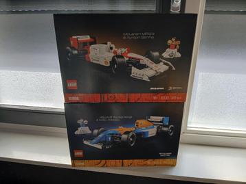 2x nieuw in ongeopende doos 10330 + 10353 Senna en williams beschikbaar voor biedingen
