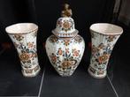 Origineel Delfts polychroom Holland handwerk kaststel, Antiek en Kunst, Antiek | Vazen, Ophalen