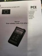 PCE-SPM 1 Zonnestraling Meter - Nieuw in Koffer, Ophalen of Verzenden, Nieuw