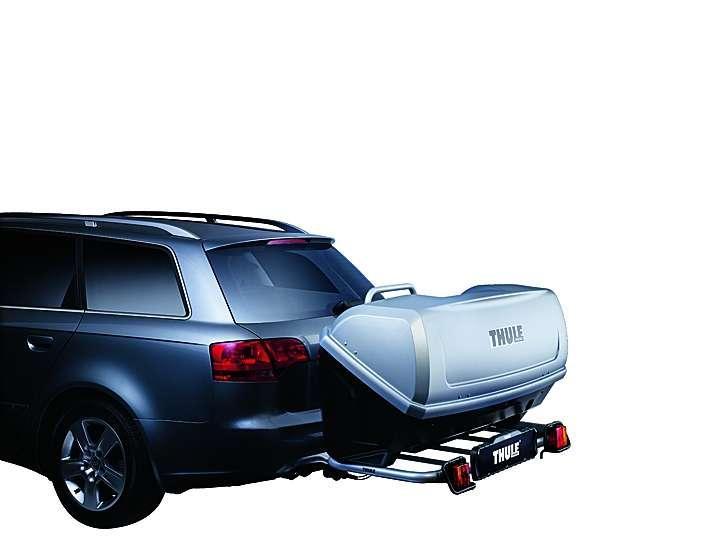 Thule BackUp trekhaakkoffer 300 ltr. te huur, Auto diversen, Dakkoffers, Zo goed als nieuw, Ophalen