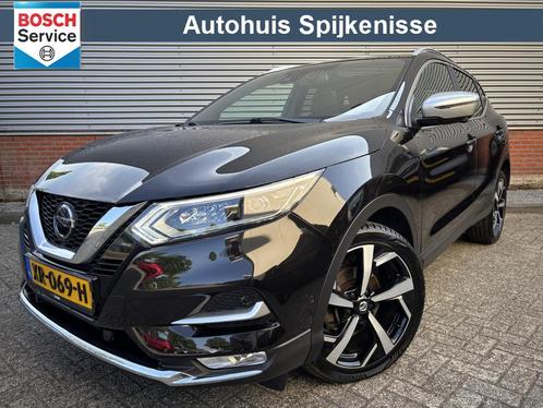 Nissan QASHQAI 1.3 DIG-T Tekna + | Trekhaak | Panodak | Leer, Auto's, Nissan, Bedrijf, Te koop, Qashqai, 360° camera, ABS, Airbags