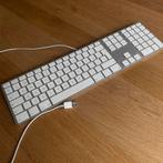 Apple toetsenbord bedraad (QWERTY), Computers en Software, Toetsenborden, Ophalen of Verzenden, Zo goed als nieuw