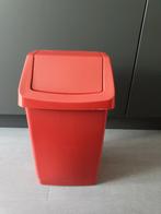 Curver, klep emmertje, Ophalen of Verzenden, Zo goed als nieuw, Rood