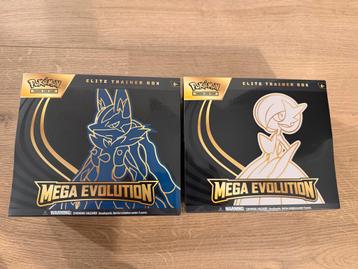 2x Pokémon Mega Evolution etb beschikbaar voor biedingen