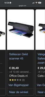 Safescan 45 valsgelddetector, Ophalen