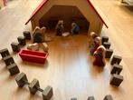 Kerststal hema, compleet, hout, Diversen, Kerst, Ophalen of Verzenden, Gebruikt