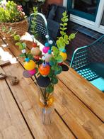 Houten kralen bloemen, Huis en Inrichting, Woonaccessoires | Kunstplanten en Kunstbloemen, Ophalen of Verzenden