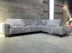 !!ACTIE!! Hoekbank velours stof / sleepoot, Huis en Inrichting, Nieuw