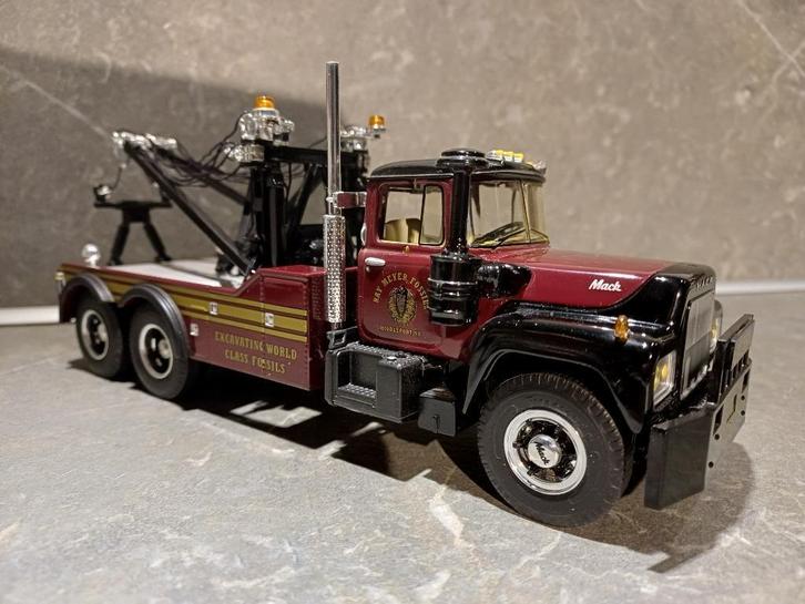 First Gear Mack R model Tow truck First Gear 1:34, Hobby en Vrije tijd, Modelauto's | 1:32, Zo goed als nieuw, Bus of Vrachtwagen