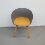 Gispen HAY design stoel fauteuil - gele stof, Ophalen, Kunststof, Gebruikt, Grijs