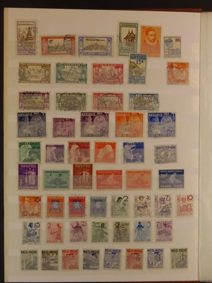 NED.INDIË - verder iets NEDERLAND en NED.KOLONIËN (K100), Postzegels en Munten, Postzegels | Volle albums en Verzamelingen, Buitenland