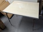Opklapbaar tafeltje opklap tafel vintage, Ophalen, Gebruikt, Campingtafel