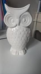 Een mooie witte keramiek uil, Antiek en Kunst, Antiek | Keramiek en Aardewerk, Ophalen