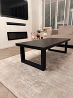 Rechthoekige salontafel zwart, Ophalen, 100 tot 150 cm, 50 tot 100 cm, Zo goed als nieuw