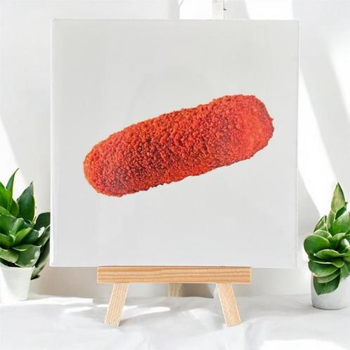 Wandtegel kroket, Antiek en Kunst, Kunst | Schilderijen | Modern, Verzenden