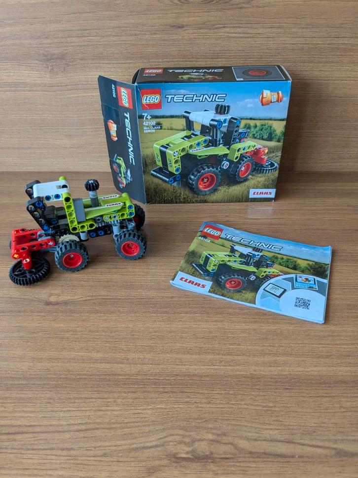 Lego Technic Claas Xerion 42102 2in1 compleet, Kinderen en Baby's, Speelgoed | Duplo en Lego, Zo goed als nieuw, Lego, Complete set