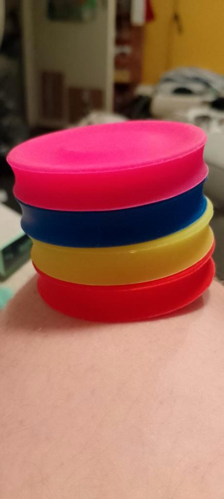 Mini Frisbees - Set van 4, Hobby en Vrije tijd, Overige Hobby en Vrije tijd, Nieuw, Ophalen of Verzenden