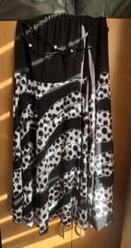 Ibiza Rok Zwart Wit Maat 44 Lang, Kleding | Dames, Rokken, Zwart, Maat 42/44 (L), Ophalen of Verzenden, Zo goed als nieuw