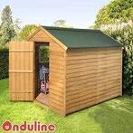 Nieuwe groene onduline bitumen golfplaten 200x95 cm, Overige materialen, Overige kleuren, Nieuw, 15 m² of meer