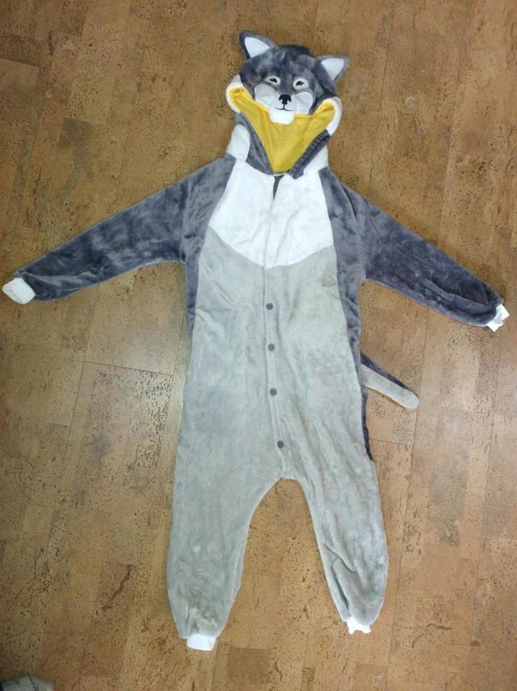 Superzachte onesie vos 128-134 Kimu, Kinderen en Baby's, Kinderkleding | Maat 128, Gebruikt, Jongen of Meisje, Overige typen, Ophalen