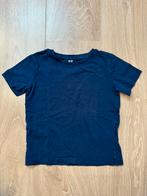 H&M basic t-shirt blauw maat 98/104, Kinderen en Baby's, Kinderkleding | Maat 98, Gebruikt, H&M, Ophalen of Verzenden, Shirt of Longsleeve