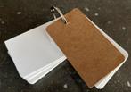 100 Flash cards flitskaarten 7x4cm flits proefwerk kaartjes, Ophalen of Verzenden, Nieuw