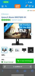 iiyama G-Master GB3271QSU-B1, Computers en Software, Monitoren, Gaming, Iiyama G-master, IPS, Verzenden