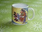 Disney mok Mickey Mouse, Minnie Mouse en Goofy, Ophalen of Verzenden, Mickey Mouse, Gebruikt, Servies