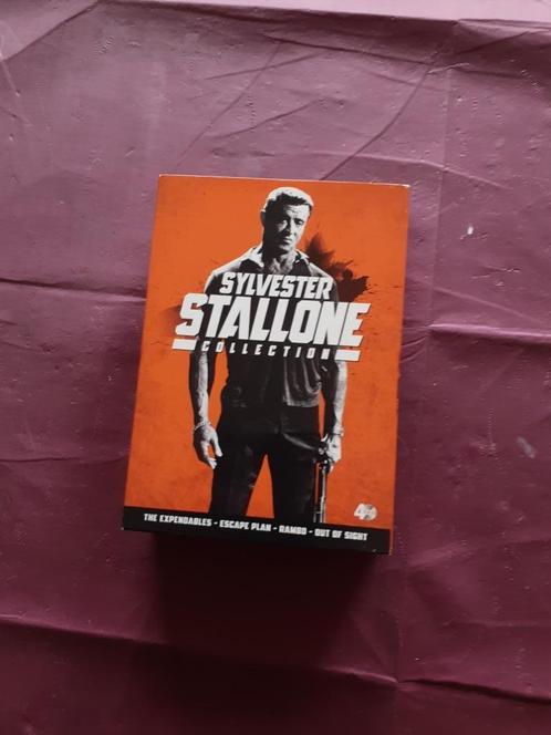 Sylvester Stallone Collection, 4 DVD box, Cd's en Dvd's, Dvd's | Actie, Zo goed als nieuw, Actie, Vanaf 6 jaar, Verzenden