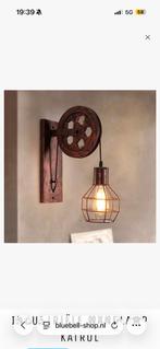 2 Nieuwe Katrol Lampen - Rose Goud, Ophalen of Verzenden, Nieuw, Metaal