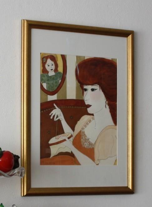 Schilderij Art Deco nouveau stijl
Borduren, Antiek en Kunst, Kunst | Schilderijen | Klassiek, Ophalen