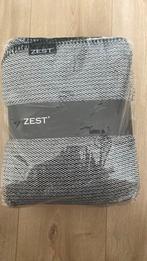 Nieuw Gaeve Zest zwart/wit/grijs plaid 125 x 150., Ophalen of Verzenden, Nieuw