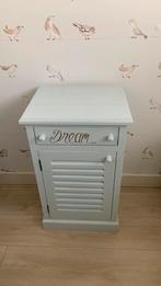 Riviera maison nachtkastje baby blauw, Ophalen, Gebruikt, Minder dan 45 cm, 70 cm of meer