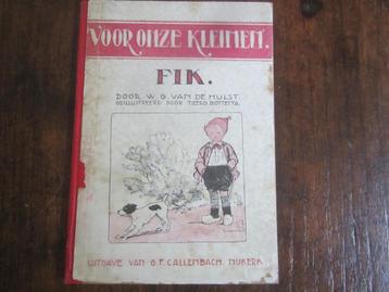 W.G. van de Hulst Fik rood rugje  3e dr 1922 beschikbaar voor biedingen