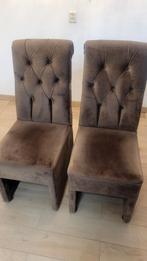 Eethoek stoelen met eet hoek bank, Huis en Inrichting, Ophalen of Verzenden, Gebruikt, Erik kuster, Minder dan 4 stoelen