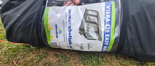 Obelink Viera 420 Easy Air - Opblaasbare Voortent, Caravans en Kamperen, Tenten, Gebruikt, Ophalen of Verzenden