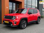 Jeep Renegade 1.3T Grijs kenteken automaat|Leer|Panodak|Navi, Gebruikt, 4 cilinders, Bedrijf, Onderhoudsboekje