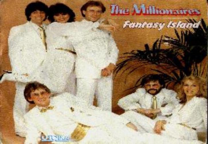 The millionaires - fantasy island (nederlandse versie), Cd's en Dvd's, Vinyl Singles, Gebruikt, Single, Nederlandstalig, 7 inch