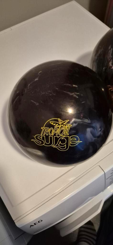 Storm Bowlingballen (3) + Tas, Sport en Fitness, Bowlen, Gebruikt, Bal, Ophalen of Verzenden