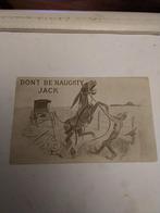 DON'T BE NAUGHTY. JACK / KOPPIGE. EZEL, Verzamelen, Ansichtkaarten | Themakaarten, Ophalen of Verzenden, 1980 tot heden, Overige thema's