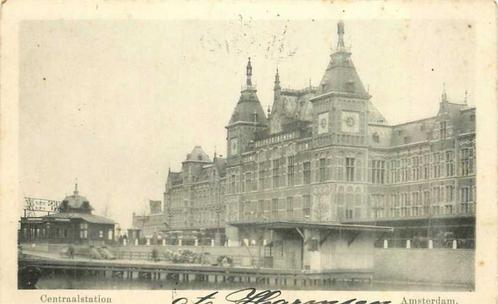 (380-185-001) Amsterdam Centraal Station, Verzamelen, Ansichtkaarten | Nederland, Noord-Holland, Verzenden