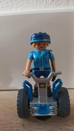 Playmobil politieagent met balans racer 6877, Complete set, Ophalen of Verzenden, Zo goed als nieuw