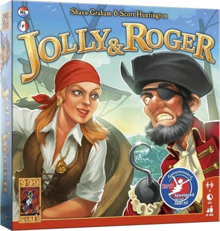 Jolly & Roger, Hobby en Vrije tijd, Gezelschapsspellen | Bordspellen, Nieuw, Ophalen of Verzenden