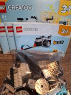 Lego Creator 31147 3-in-1 Retro Camera, Ophalen of Verzenden, Zo goed als nieuw, Complete set, Lego