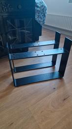 Onderstellen salontafel sidetable staal onderstel, Doe-het-zelf en Verbouw, Metalen, Ophalen, Zo goed als nieuw, IJzer