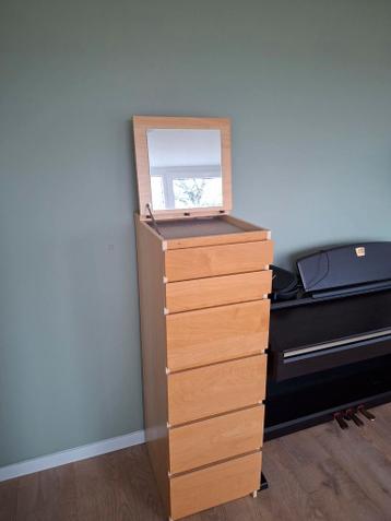 Malm ladekast met 6 lades - afbeelding 4