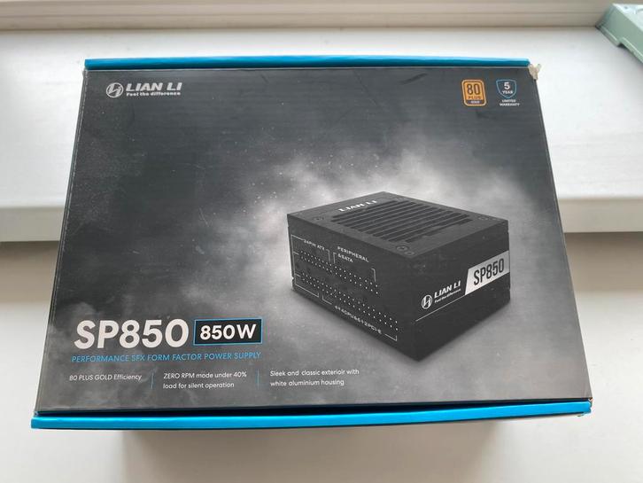 Lian Li SP850 SFX PSU voeding zwart, Computers en Software, Interne voedingen, Zo goed als nieuw, Ophalen of Verzenden