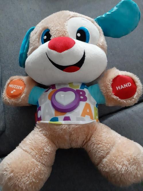 Fisher-Price leerplezier eerste woorden puppy, Kinderen en Baby's, Speelgoed | Babyspeelgoed, Zo goed als nieuw, Overige typen