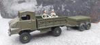 Legervoertuig Simca Unic 4x4 met Aanhanger, Hobby en Vrije tijd, Modelauto's | 1:43, Ophalen of Verzenden, Zo goed als nieuw, Auto