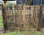 Schapenhek dubbele poort 150 cm hoog Adequat, Tuin en Terras, Ophalen, Gebruikt, 150 tot 200 cm, Hout